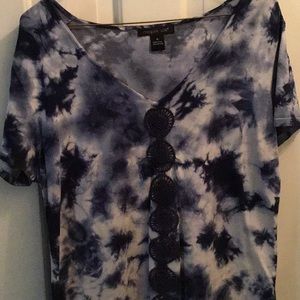 Tie dye look top